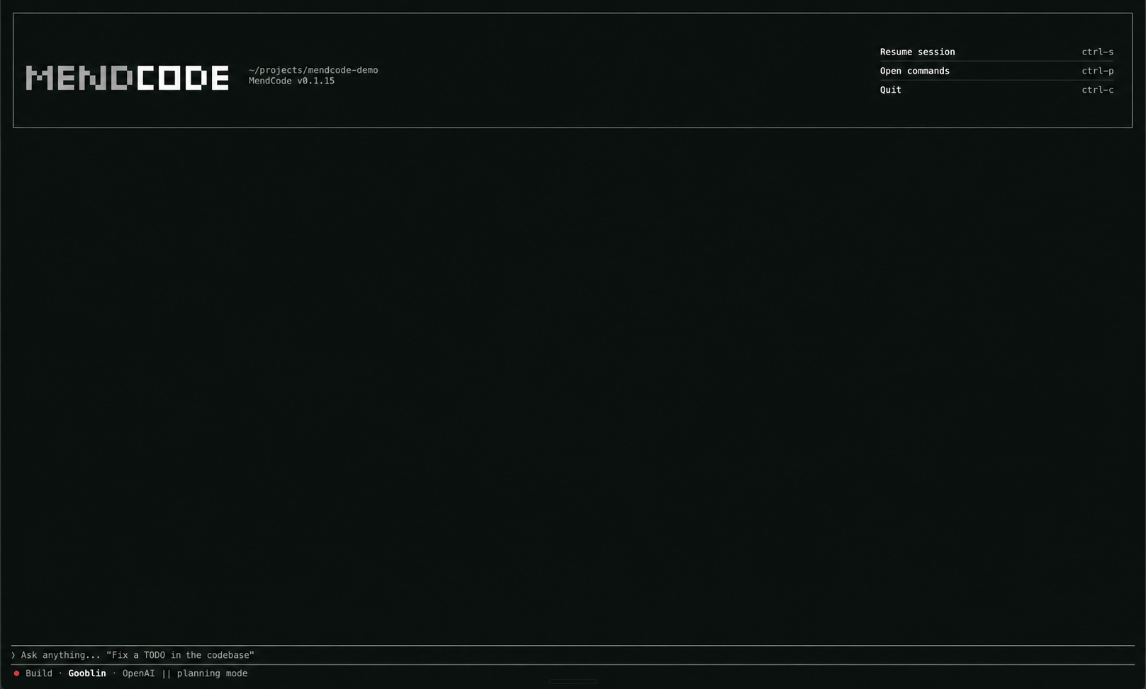 The coding terminal should feel like your product